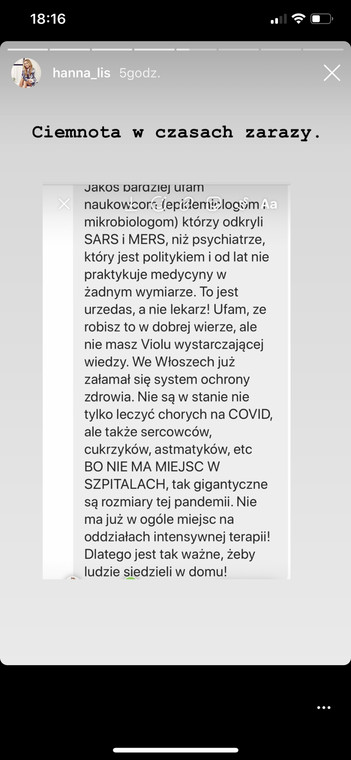 Hanna Lis o Violi Kołakowskiej