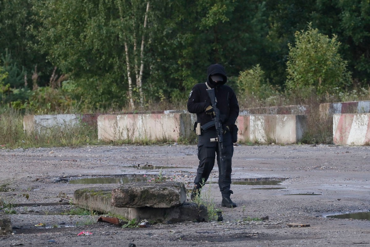 Miejsce katastrofy samolotu Jewgienija Prigożyna