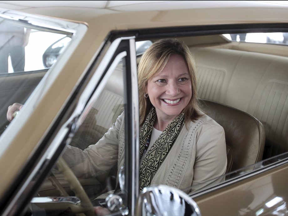 General Motors CEO Mary Barra.