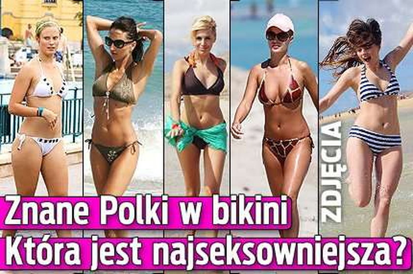 Znane Polki w bikini. Która jest najseksowniejsza? ZDJĘCIA