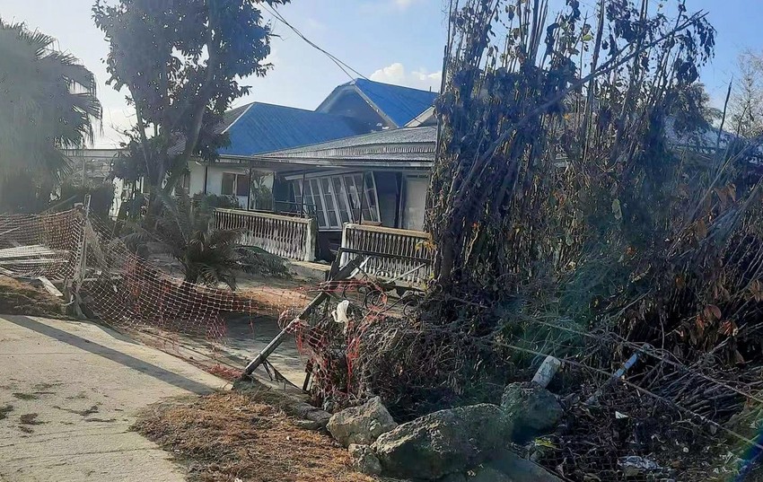 Tonga nakon erupcije i cunamija