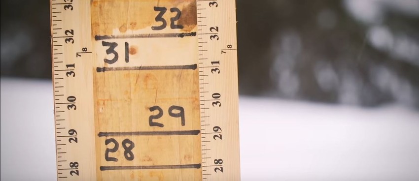 Bili Bar beleži nivoe snega