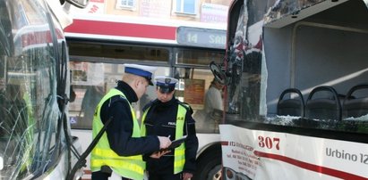 Zderzenie autobusów. Wielu rannych