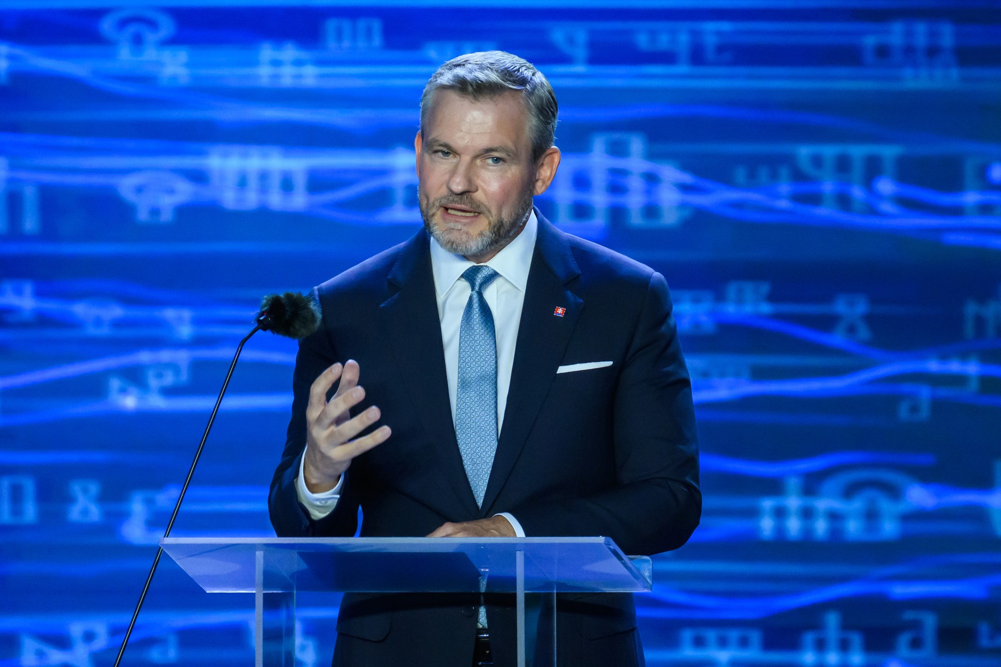 Cyrilometodské oslavy na Devíne- prezident Peter Pellegrini.