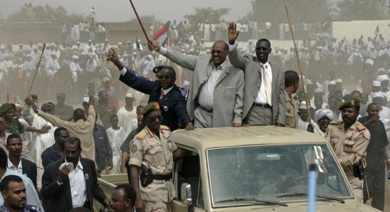 Prosecutors issued international warrants for the arrest of Sudanese President Omar al-Bashir -- seen here in 2009 -- over the deadly conflict that racked the western Darfur region