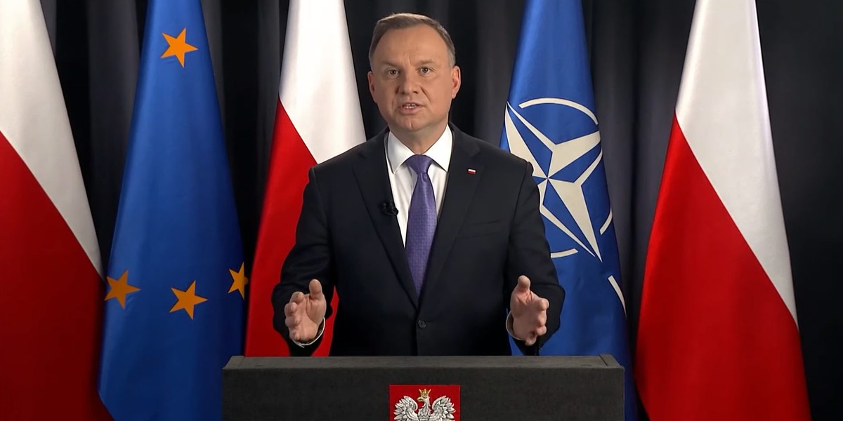 Dziś potrzebna jest współpraca – ogłosił w orędziu Andrzej Duda. 