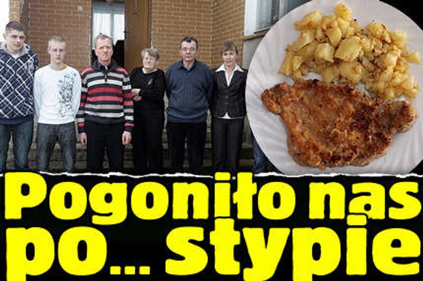 Pogoniło nas po... stypie