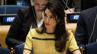 Amal Clooney pomoże ukarać rosyjskich zbrodniarzy. "Muszą być pociągnięci do odpowiedzialności" 