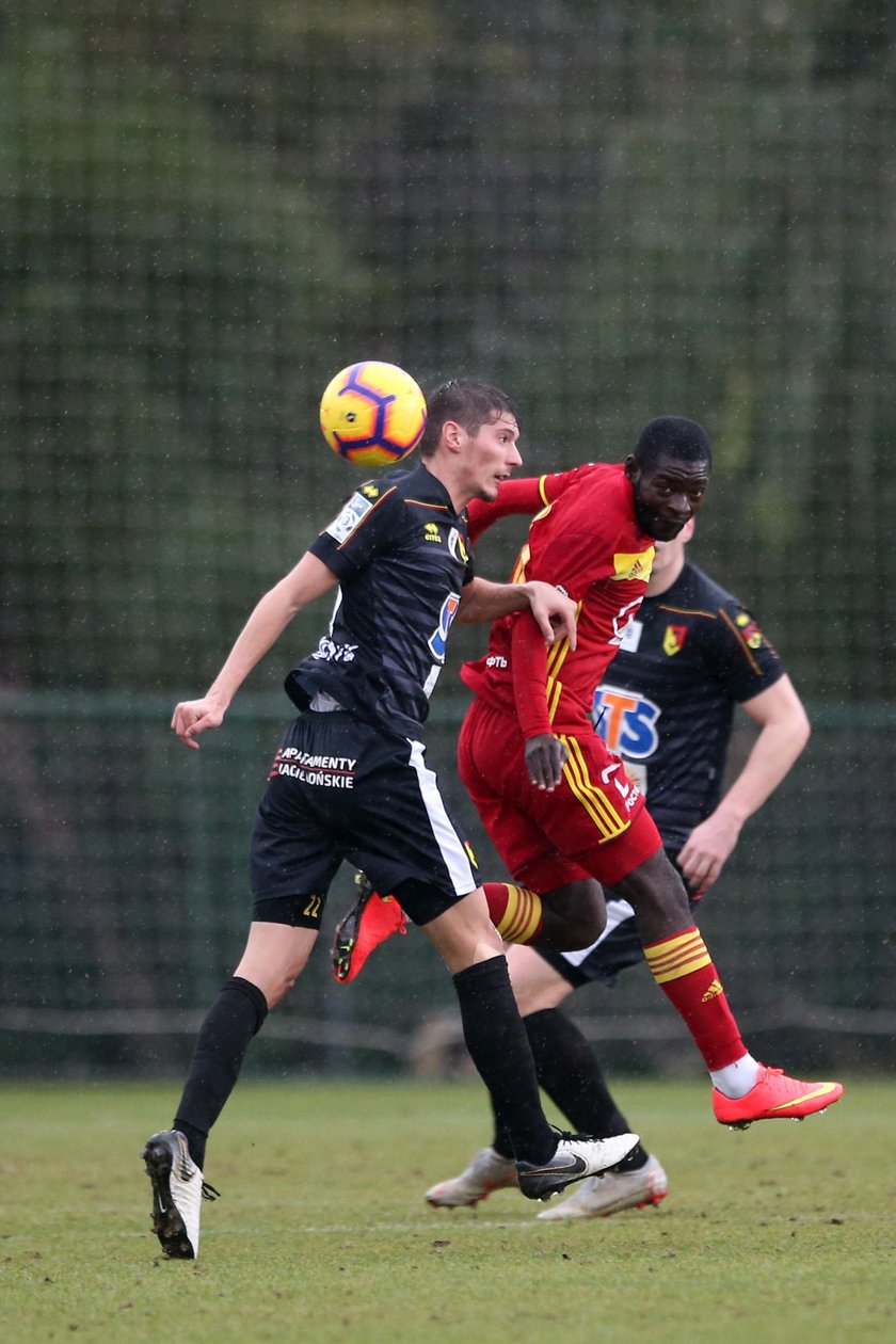 Pilka nozna. Sparing. Jagiellonia Bialystok - Arsienal Tula. 23.01.2019