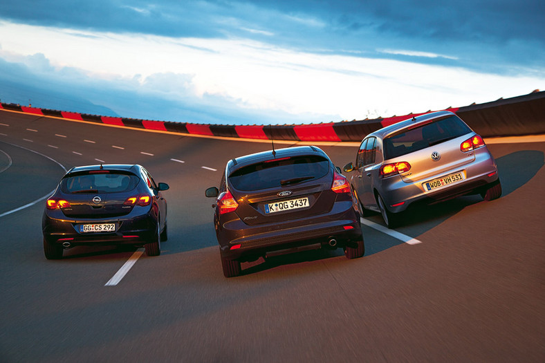 Ford Focus kontra Opel Astra i VW Golf: kolejna próba sił w klasie kompaktowej