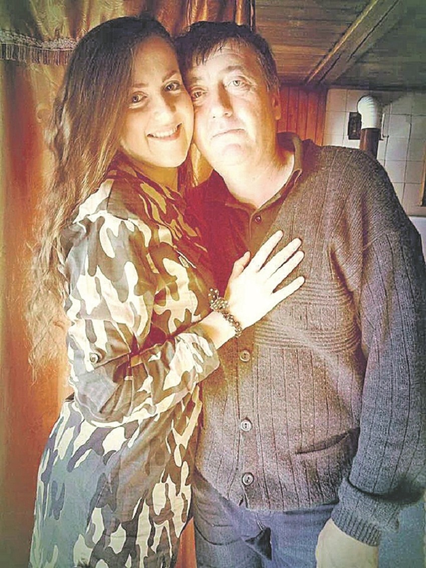 Kristina Kaplanović sa ocem Stanislavom