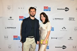 Katarzyna Wajda i Bartłomiej Kotschedoff pierwszy raz razem na ściance. Tak aktorka komentuje nowy związek