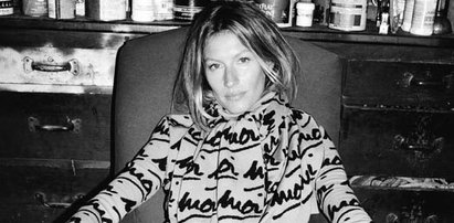 Gisele Bundchen w wersji black&white