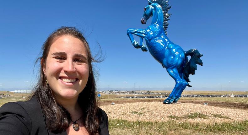 I braved the spooky Denver Airport to see the conspiracy theories for myself.Taylor Rains/Business Insider