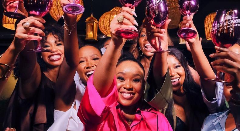 Check out photos from Ini Dima Okojie's bridal shower [Instagram/IniDimaOkojie]