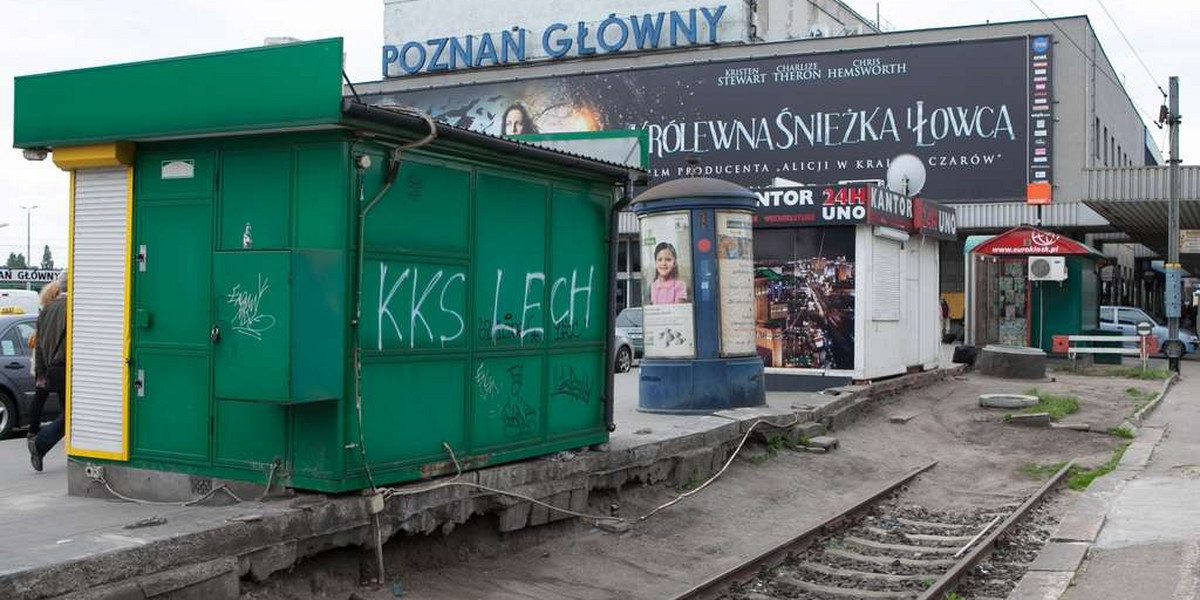 Poznan Stary dworzec glowny pkp