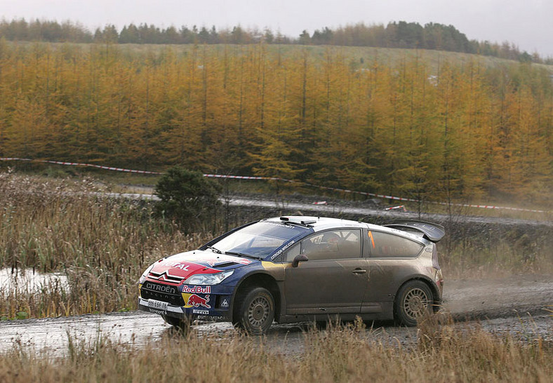 Rajd Wielkiej Brytanii 2009: mistrz świata Loeb w akcji - fotogaleria Rallyworld©Willy Weyens