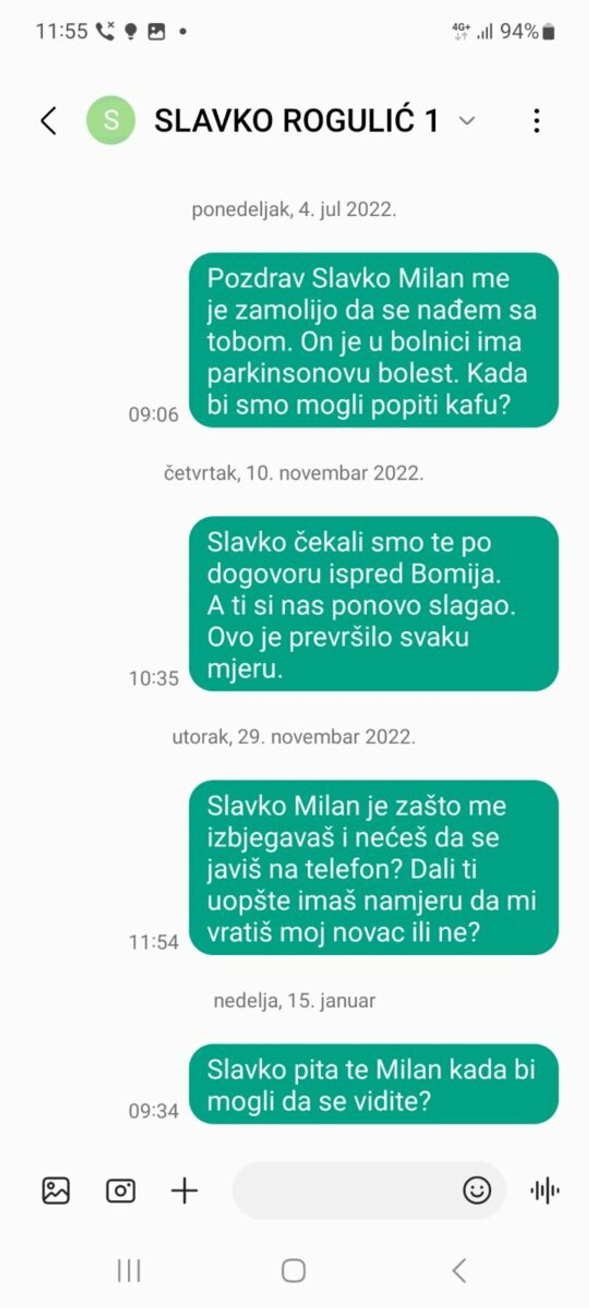 Prepiska s Roguljićem