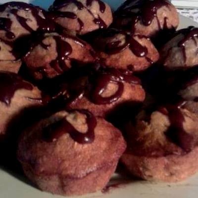 Banános muffin zabpehelydarabokkal