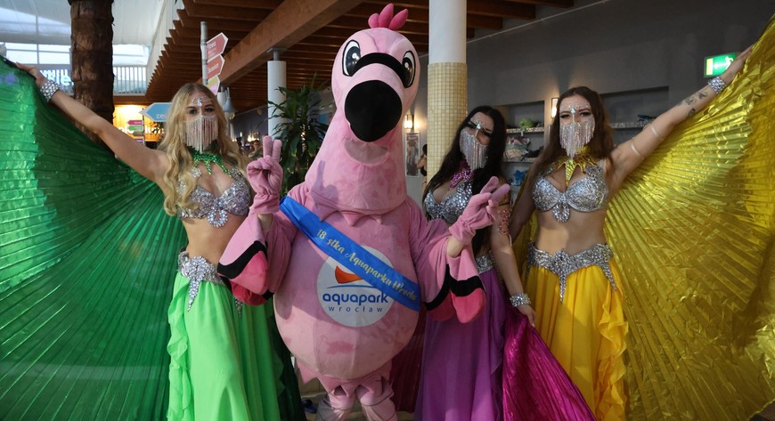 Aquapark Wrocław świętuje w tym roku osiemnaste urodziny i bawi się na całego. 