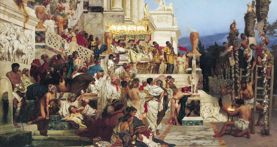 Obraz "Pochodnie Nerona"