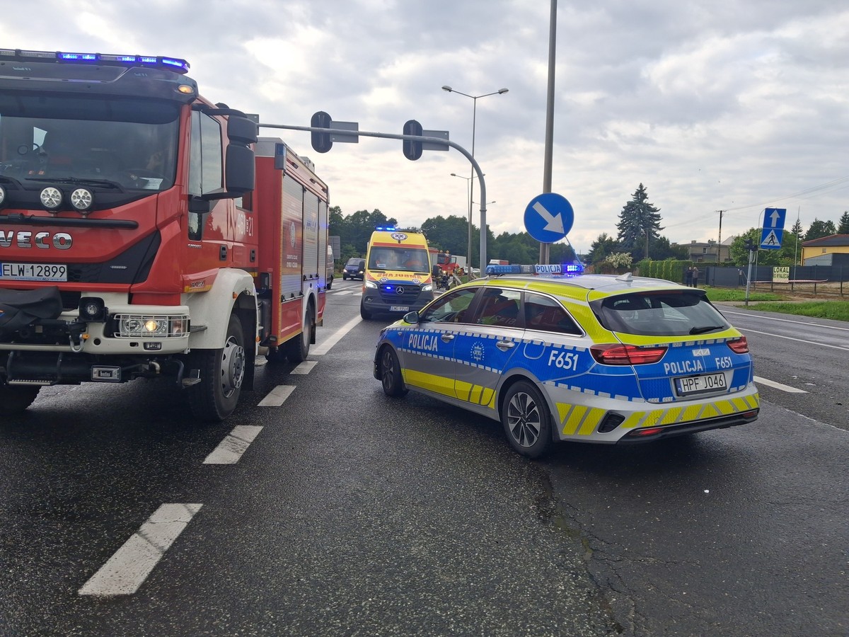 Pięciolatek potrącony przez auto w Gdyni: wybiegł na ul. Kartuską