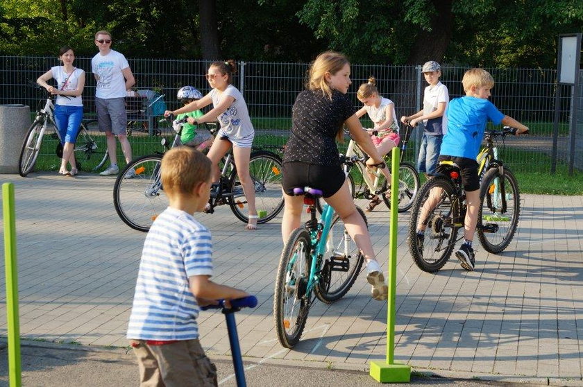 Niedzielna szkółka rowerowa w Rzeszowie