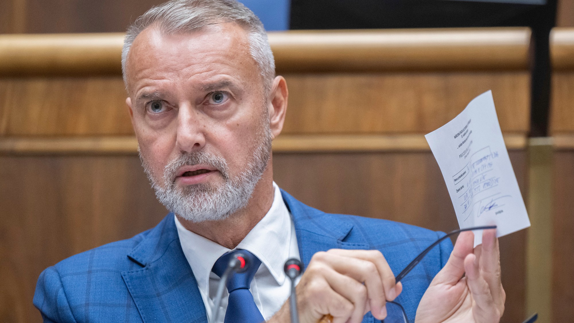 Predseda parlamentu SR Richard Raši.
