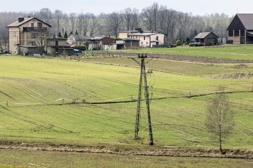 Szczelina w polu