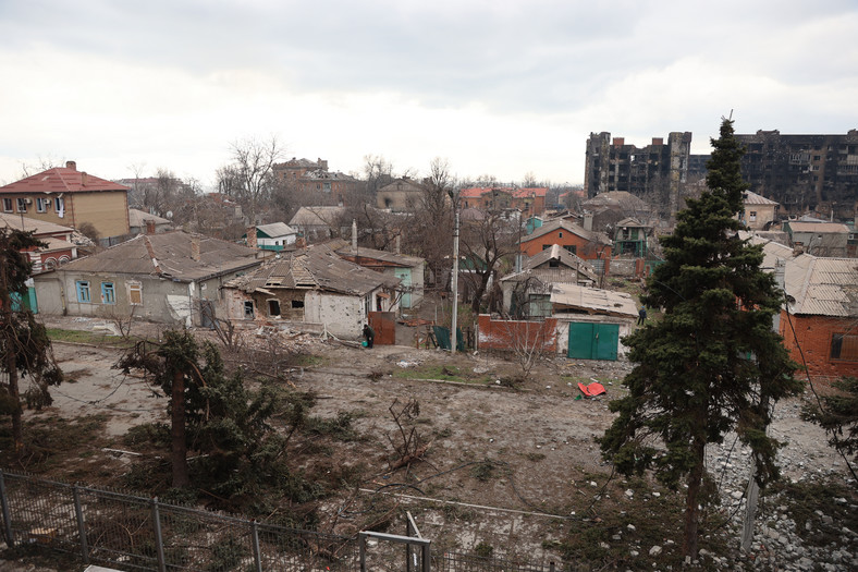 Mariupol po najeździe Rosjan