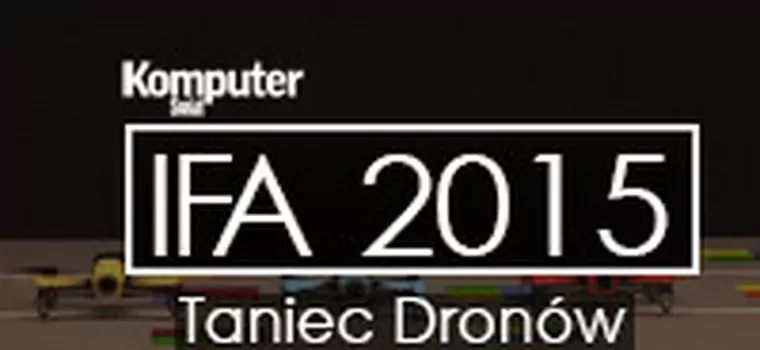 Taniec Dronów Parrot (IFA 2015)