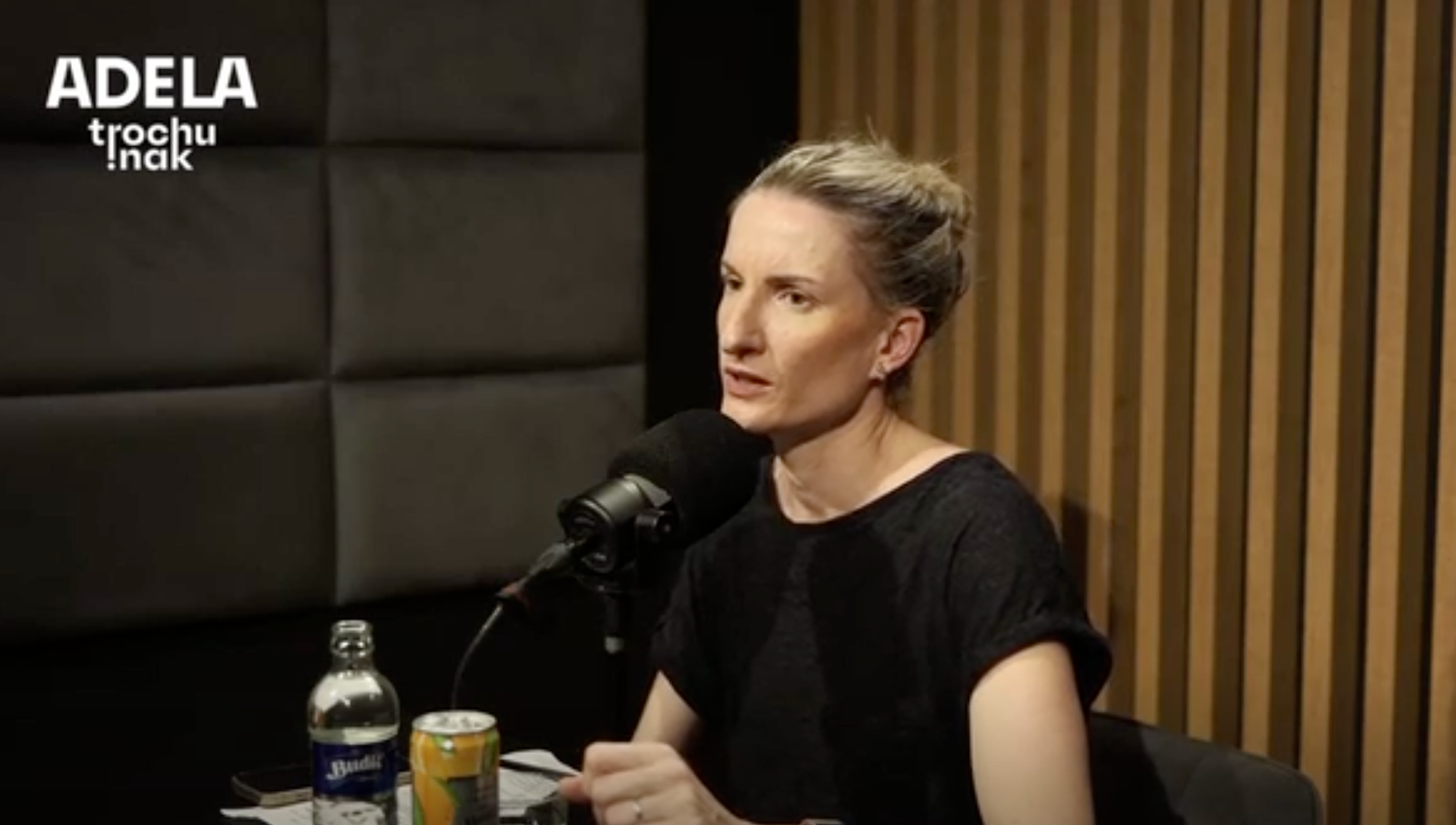 Adela Vinczeová v talkšou Adela trochu inak.