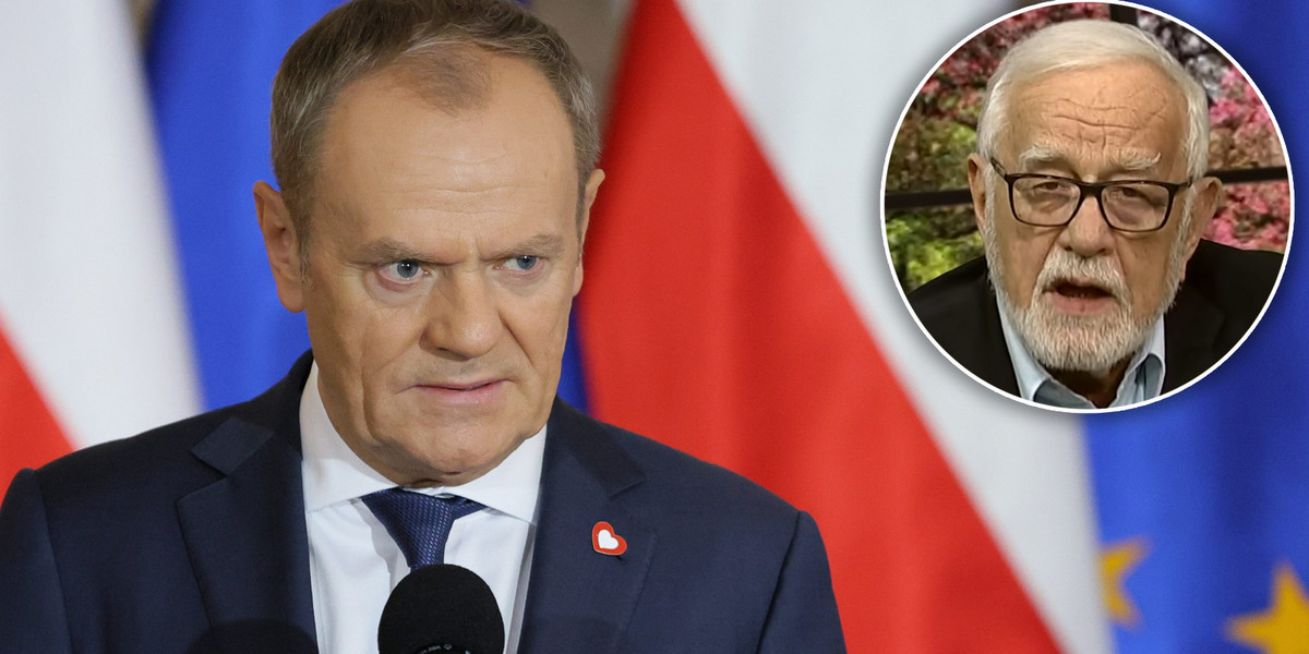 Tusk wyjaśnił reporterowi TV Republika, że jego apel to bzdura.