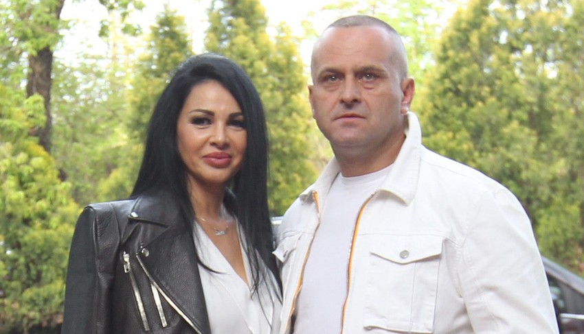 Tina Ivanović sa bivšim suprugom 