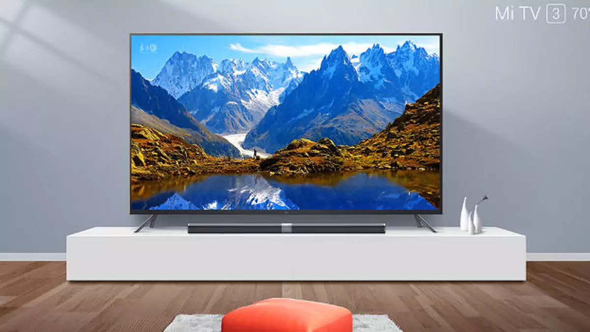 Xiaomi ogłasza 70-calowy telewizor 4K Mi Smart TV