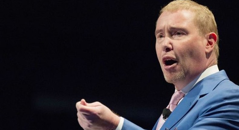 Jeffrey Gundlach, the CEO and chief investment officer of DoubleLine Capital, during the Sohn Investment Conference in New York.