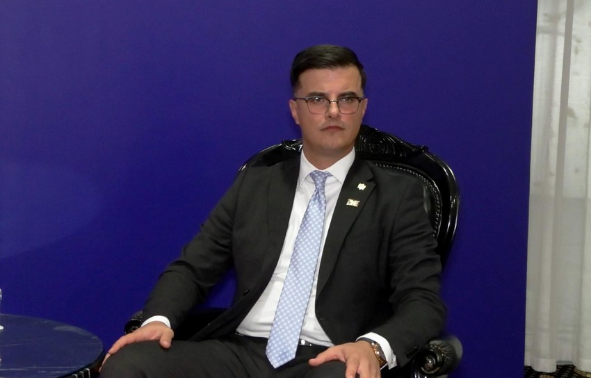 Ministar unutrašnjih poslova Danilo Šaranović 