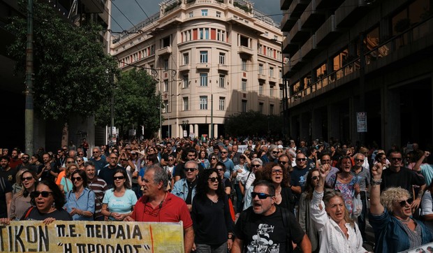 generalni štrajk u Atini