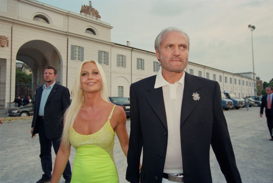  Donatella i Gianni Versace