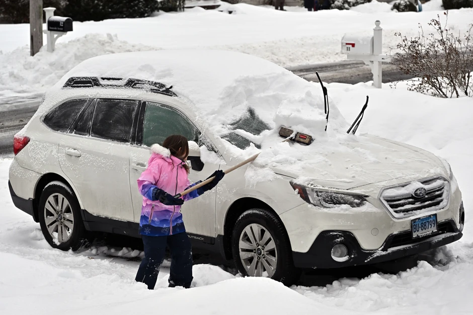 Snežna oluja u Americi