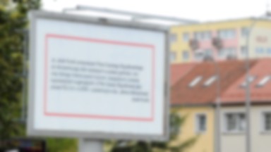 Jacrek Kurski przeprasza na billboardach