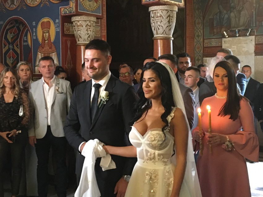 Ljuba Perućica i Katarina Kolozeus - venčanje