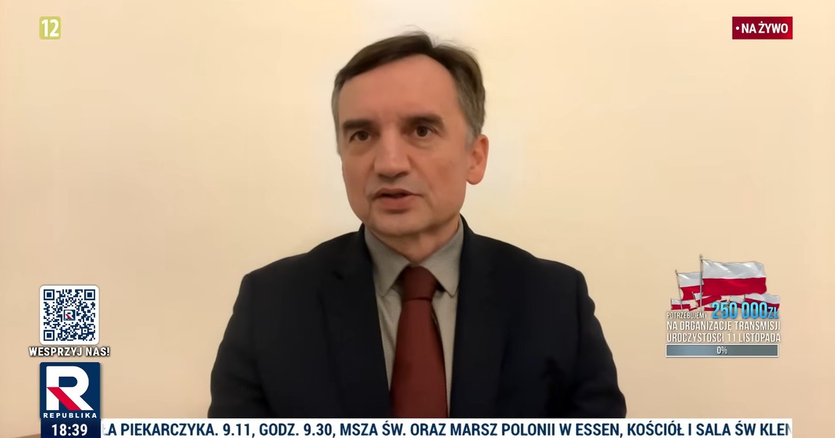 Ziobro pojawił się na telewizyjnej antenie. Wiadomo, gdzie przebywa