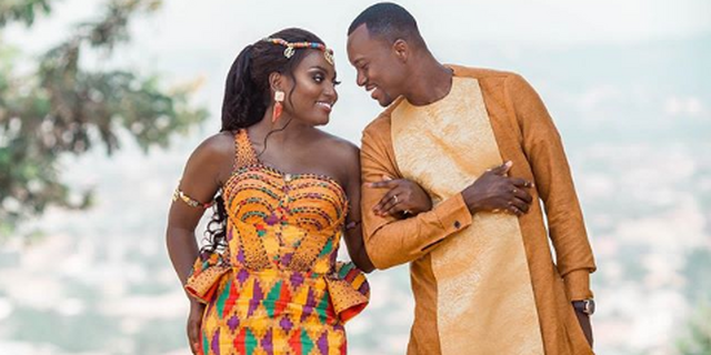 Ghanaian traditional wedding fashion
