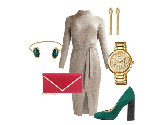 Święta w klimacie glamour. STYLIZACJE