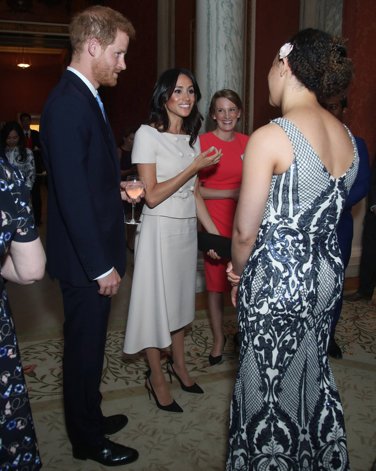 Książę Harry i Meghan Markle na gali rozdania nagród Queen's Young Leaders