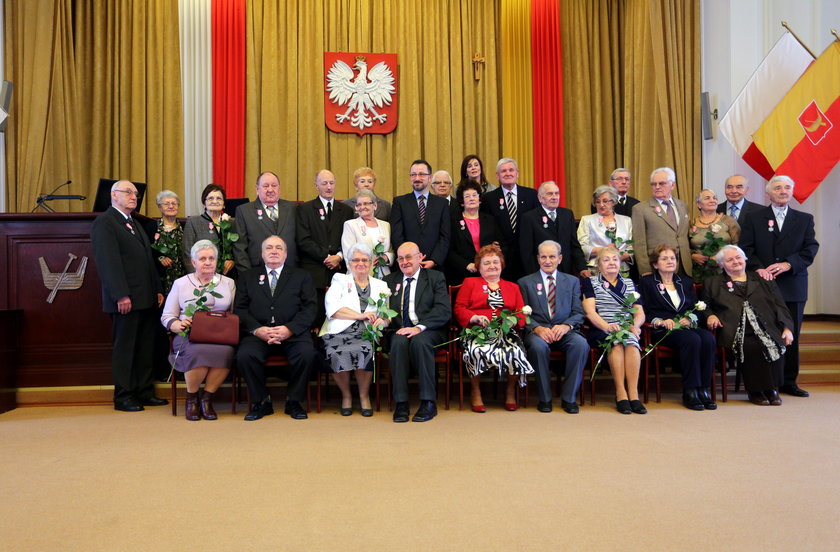 Uroczystości złotych godów.