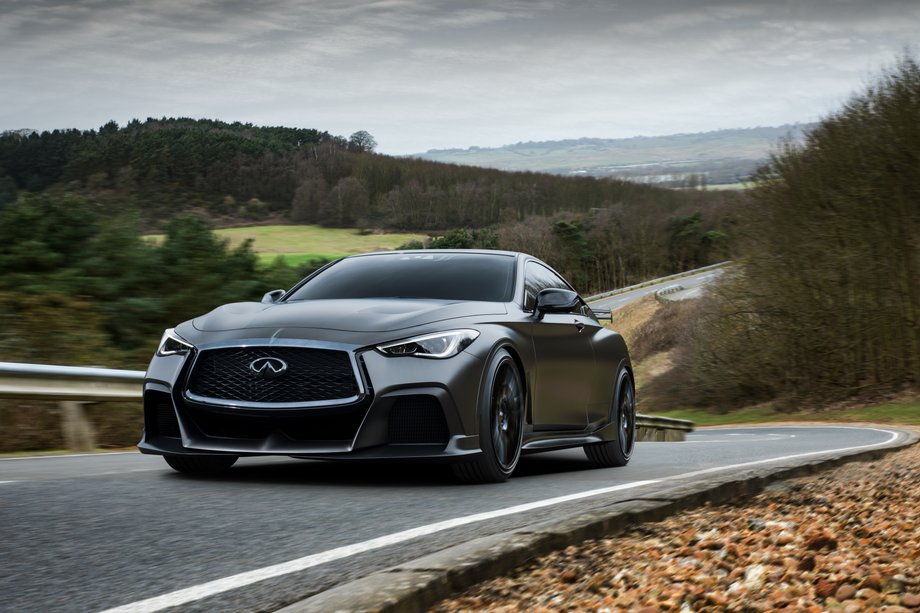 Infiniti Q60 Project Black S dual-hybrid 