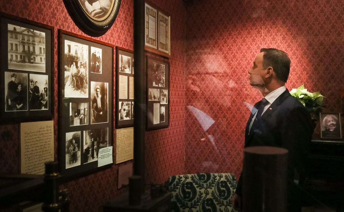 Prezydent RP Andrzej Duda zwiedza Muzeum Polskie w Rapperswilu