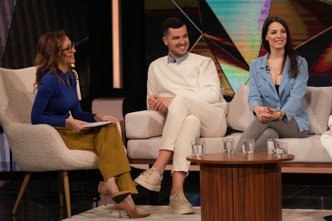 Jelena Isaković sa Miomirom Milićem i Divnom Milovanović